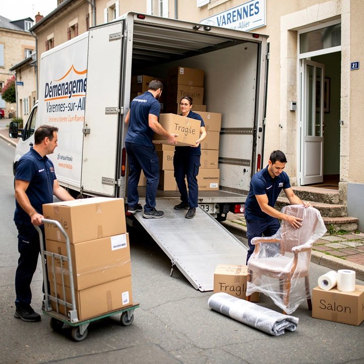 Déménageur Varennes Sur Allier